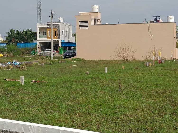 Residential premium villa new plot sale in ponmar village medavakkam road 