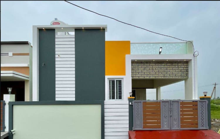 3.50 CENTS HOUSE SALE 2BHK SARAVANAMPATTI