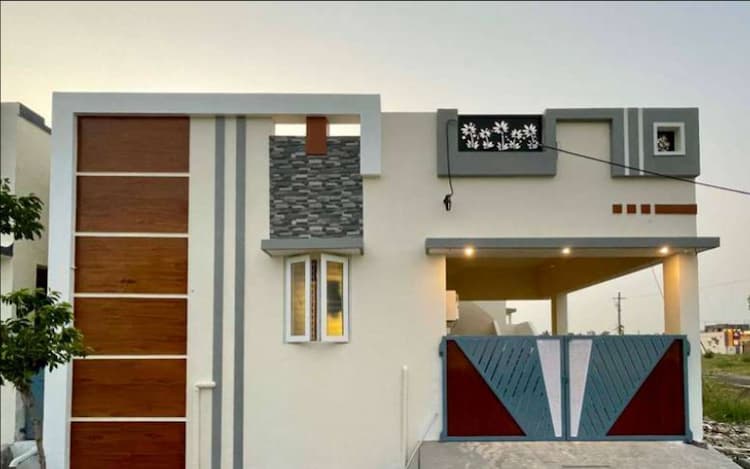 2 MASTER BEDROOMS NORTH EAST CORNER HOME SALE KOVILPALAYAM