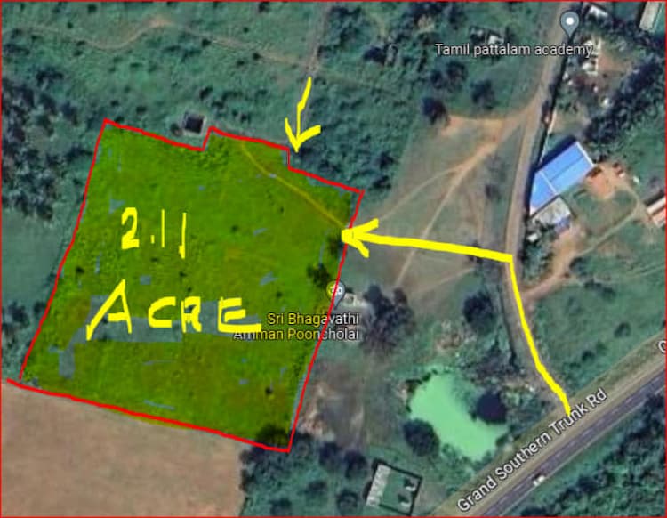 Area 2 acres 11 cent for sales