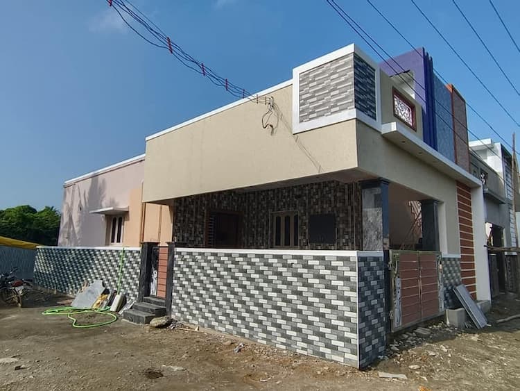 New house for sale in mannivakkam to mudichur road