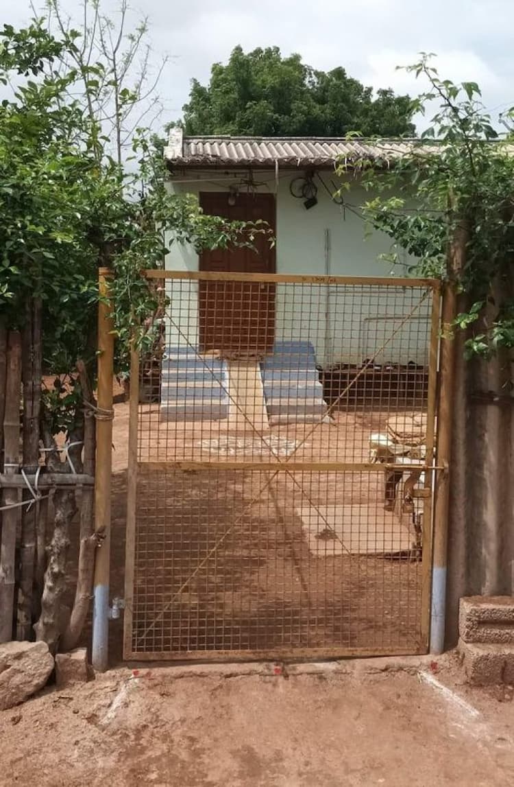 Land with Cement Sheet House for Sale