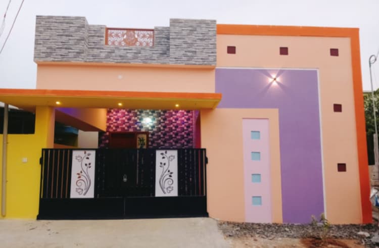 1100 Sq.Ft, 2 BHK Individual House for sale in Pattanam Pudur