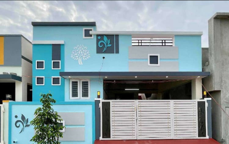 3.50 CENTS EAST FACING HOME SALE KOVILPALAYAM GATED