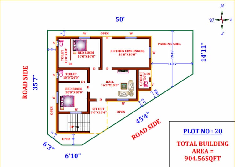 Sangar Nagar - 2BHK Kouse