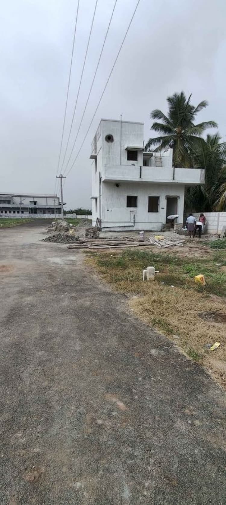 PLOT FOR SALE WITH READY TO CONSTRUCTION 1BHK AND 2BHK