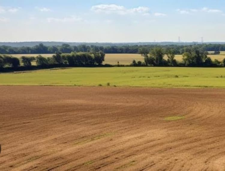 Land with shop for sale