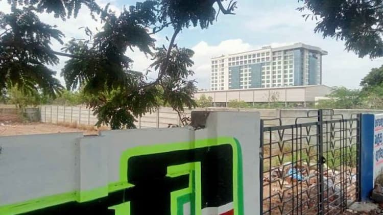Commercial plot for sale