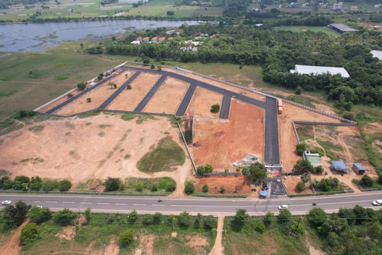 Urgent Sale - ECR Thirukazhukundram On-Road Layout Plot For Sale | 90% Bank Loan Available