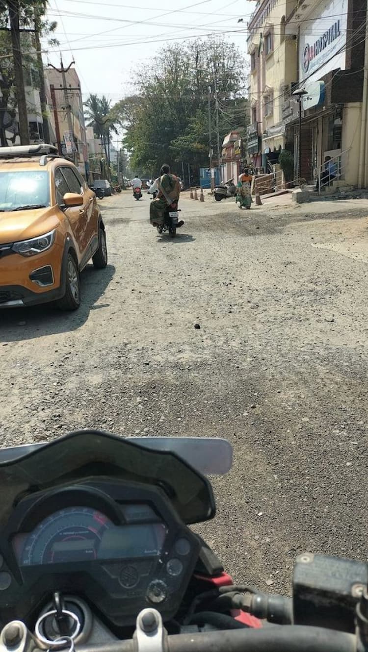 On Road plot for sale