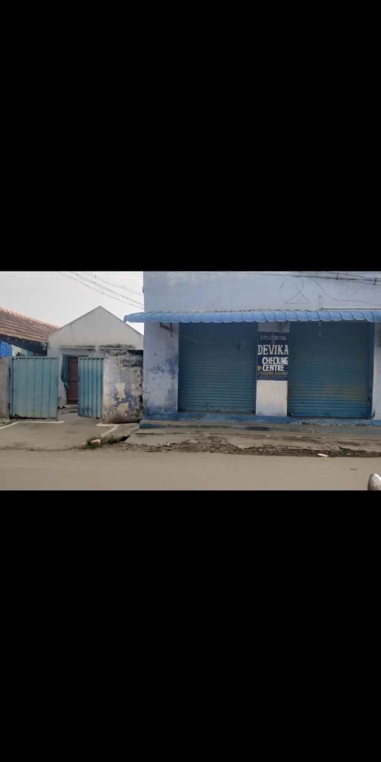 7.5 Cent Land with Rental Shop and a House