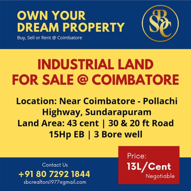 industrial land for sale