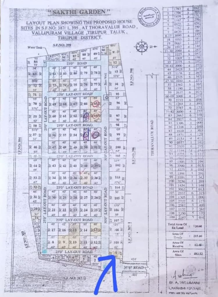 3 Cent Land for Sale