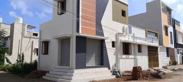 2 BHK Individual Duplex house with Commercial Shop